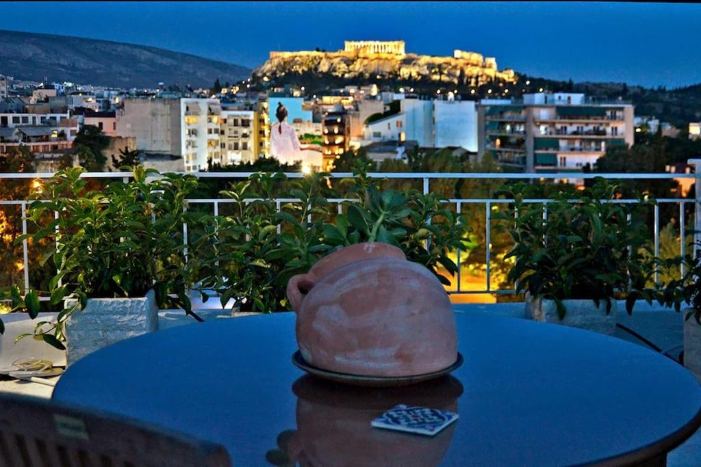 Acropolis Panoramic Studio Apartment Athens Exterior photo